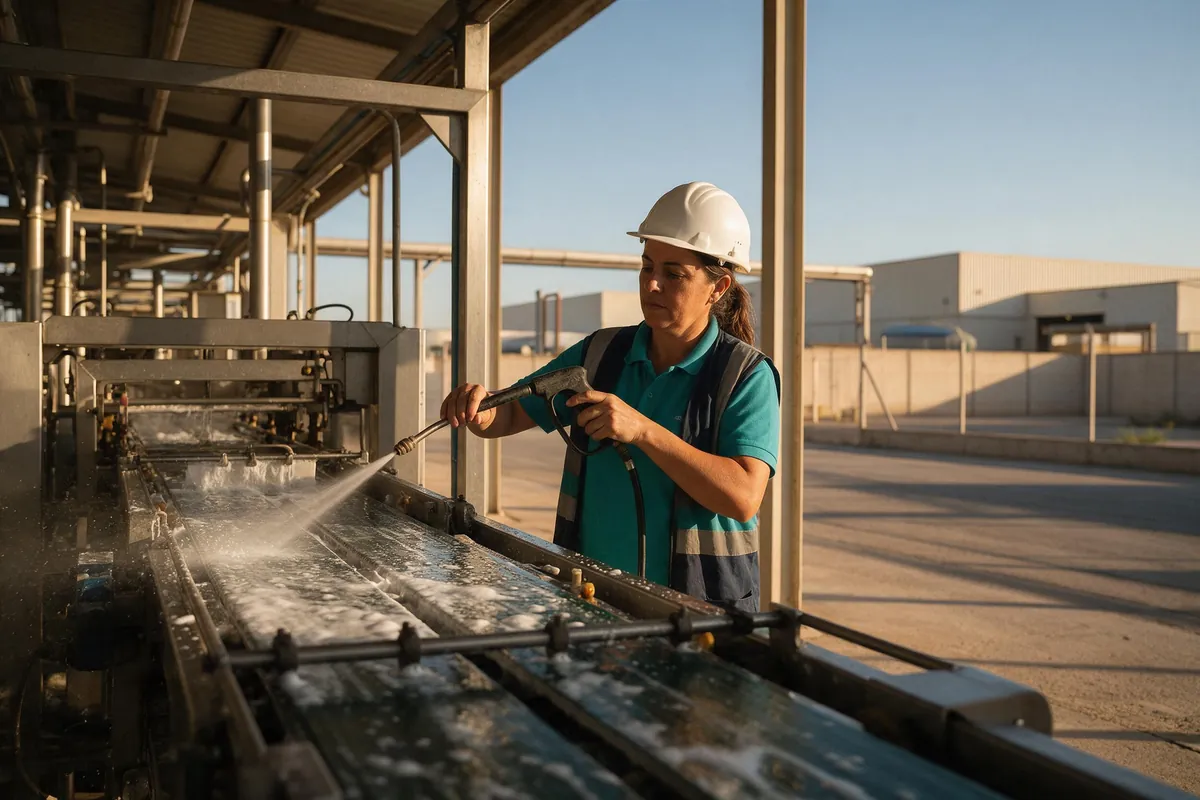 Limpieza industrial y de maquinaria en Sagunt